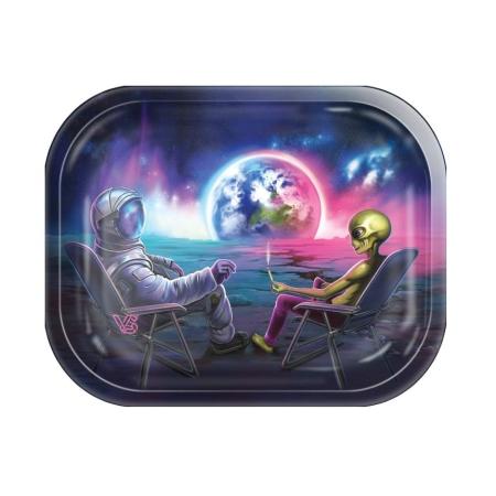 V-Syndicate Rolling Tray Small – "Blunt Orbit"
